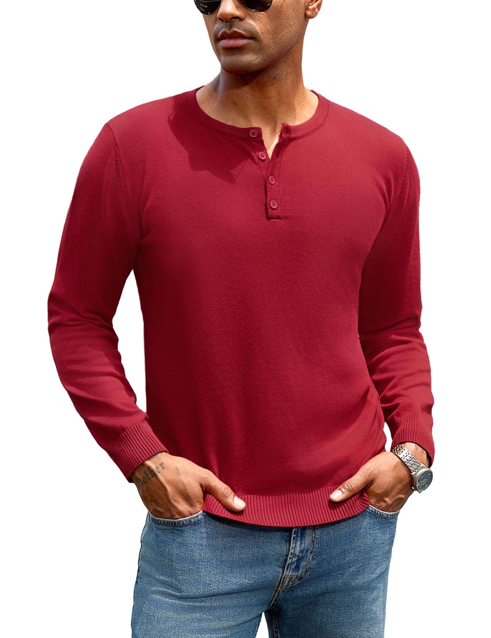 Zeagoo Maglietta Donna Manica Lunga Aderente A Costine - Top Basic Girocollo In Cotone E Spandex - Tinta Unita Morbida - 3