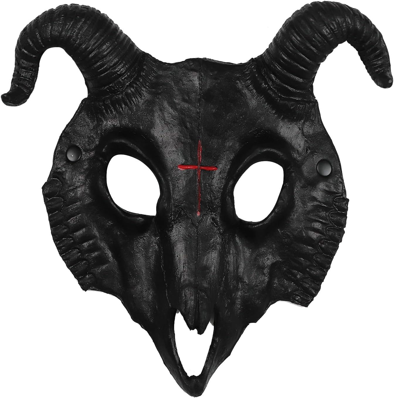 L'VOW Adult Full Face Mask Animal Skull Mask Realistic Scary Head Mask for Masquerade Halloween Party