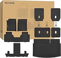 Vista 20 de Alfombrilla de carga con protección de respaldo para Tesla Model Y Juniper 5 asientos 2025 2026, forro de carga con protección para todo
