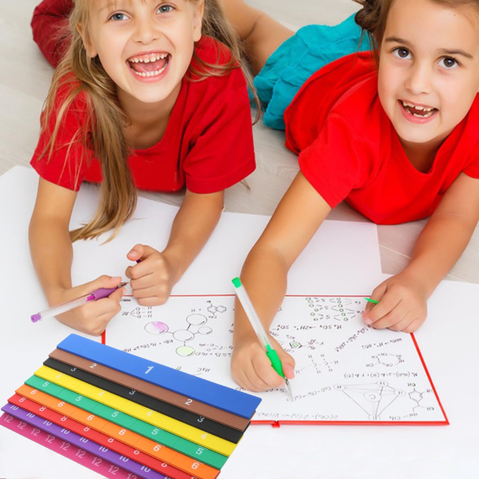 Jouet Éducatif de Fractions Magnétiques Eva, Ensemble 1 Pièce pour Élèves