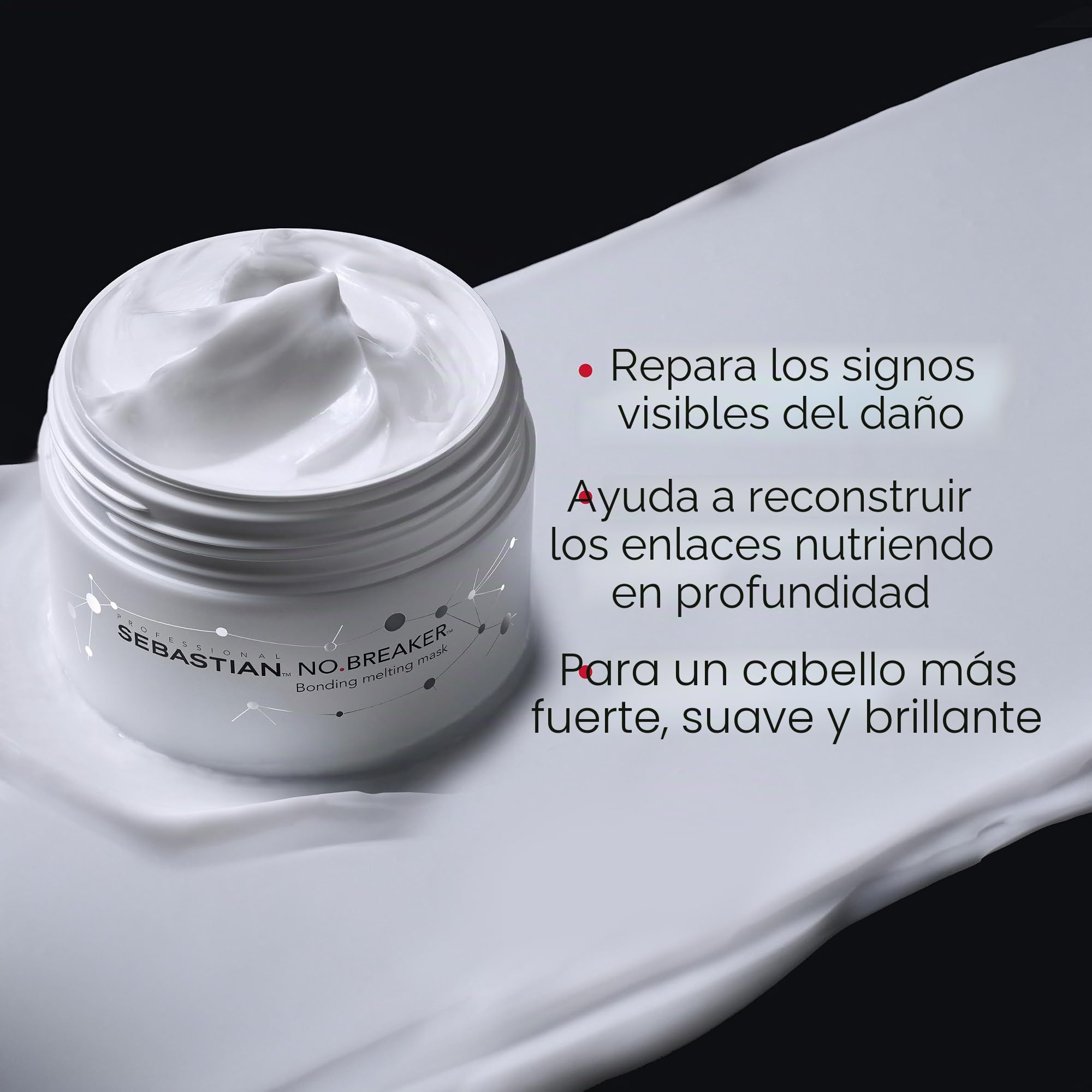 Sebastian No Breaker Bonding Melting Mask 500ml - mascarilla para cabello dañado