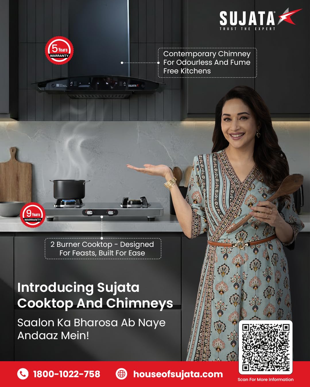 Sujata Majestic 2B AI