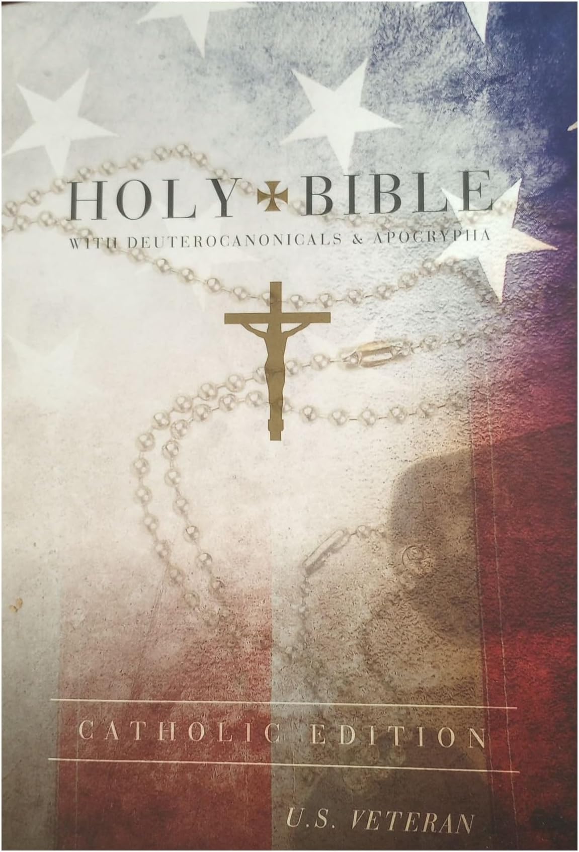 Gnt Catholic Veteran's Bible - Flag Cover