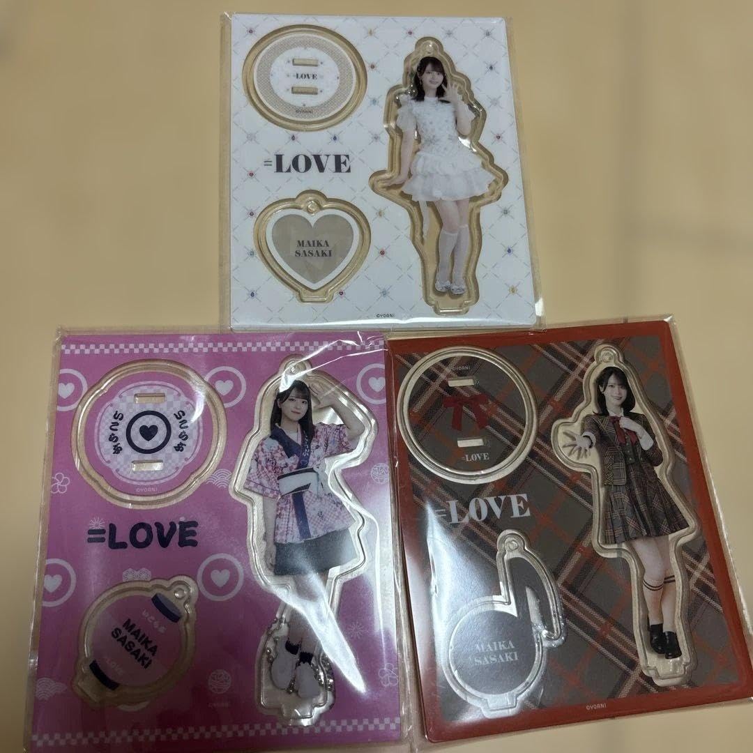 Amazon.co.jp: ＝LOVE イコラブ アクリルスタンド 佐々木舞香 セット