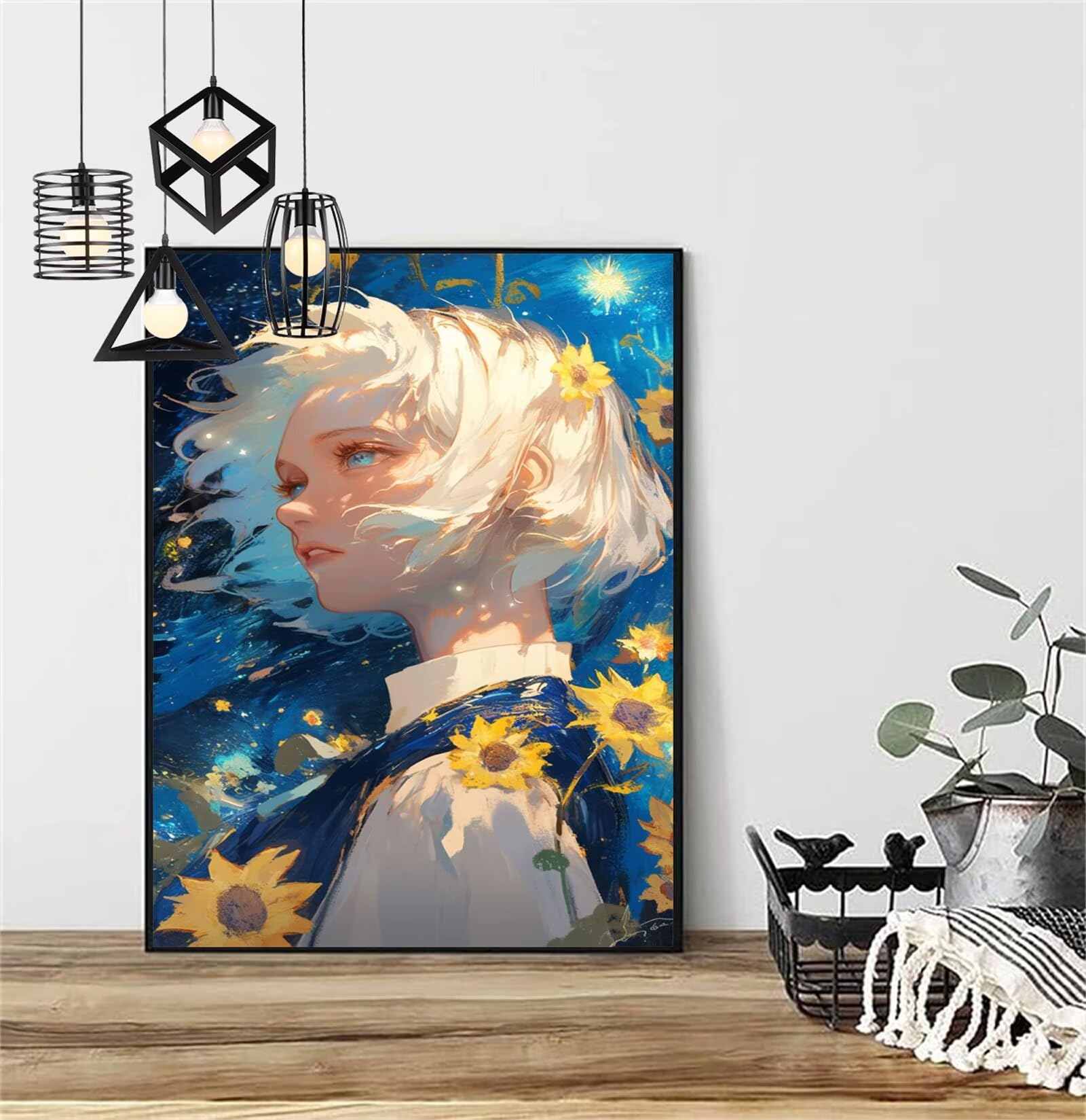 Diamentowe malowanie śliczne diamentowe malowanie dzieci 100x150cm 2025 abstrakcyjne malowanie diamentowe, DIY diamentowe rysunki ścieg krzyżykowy rzemiosło dla dorosłych, obraz diamentowy dekoracja