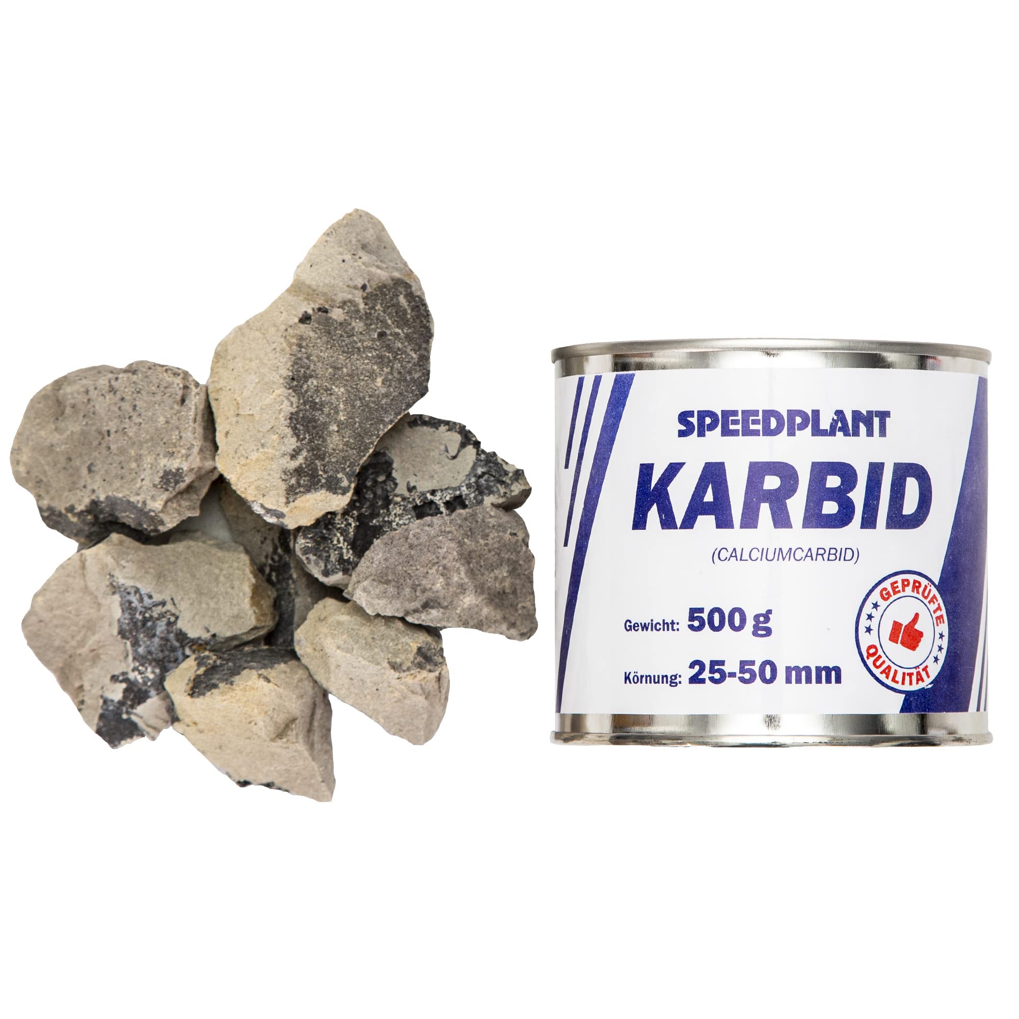 carburo 500 g, carburo di calcio pietre 25-50mm, carburo per lampade