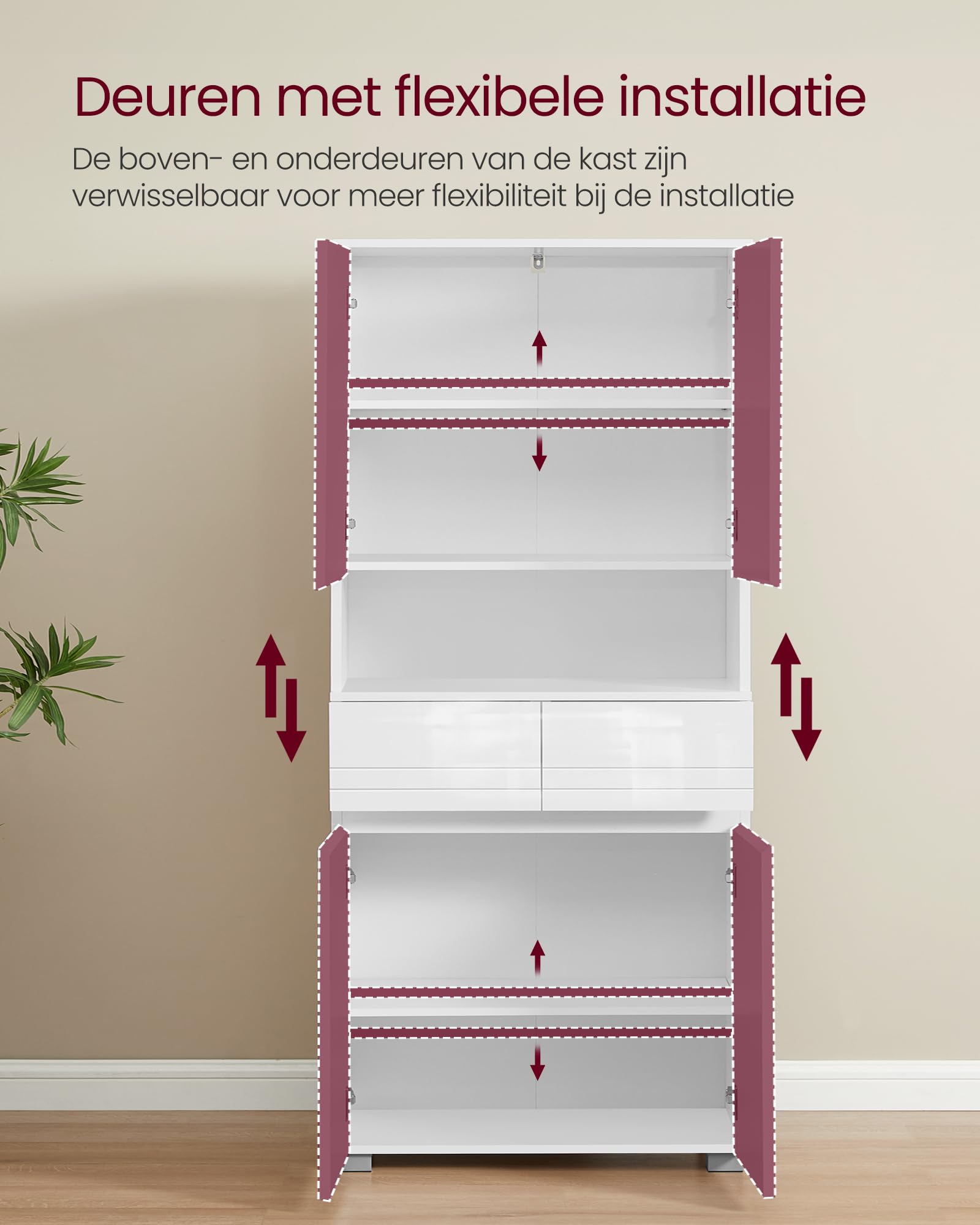 Sweiko badkamermeubel, badkamermeubel, met één lade, twee opbergvakken