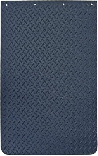 Miniatura 2 de Denco Juego de 2 solapas de barro para semirremolques de servicio extremo, chapadas en diamantes, 24 x 36 pulgadas