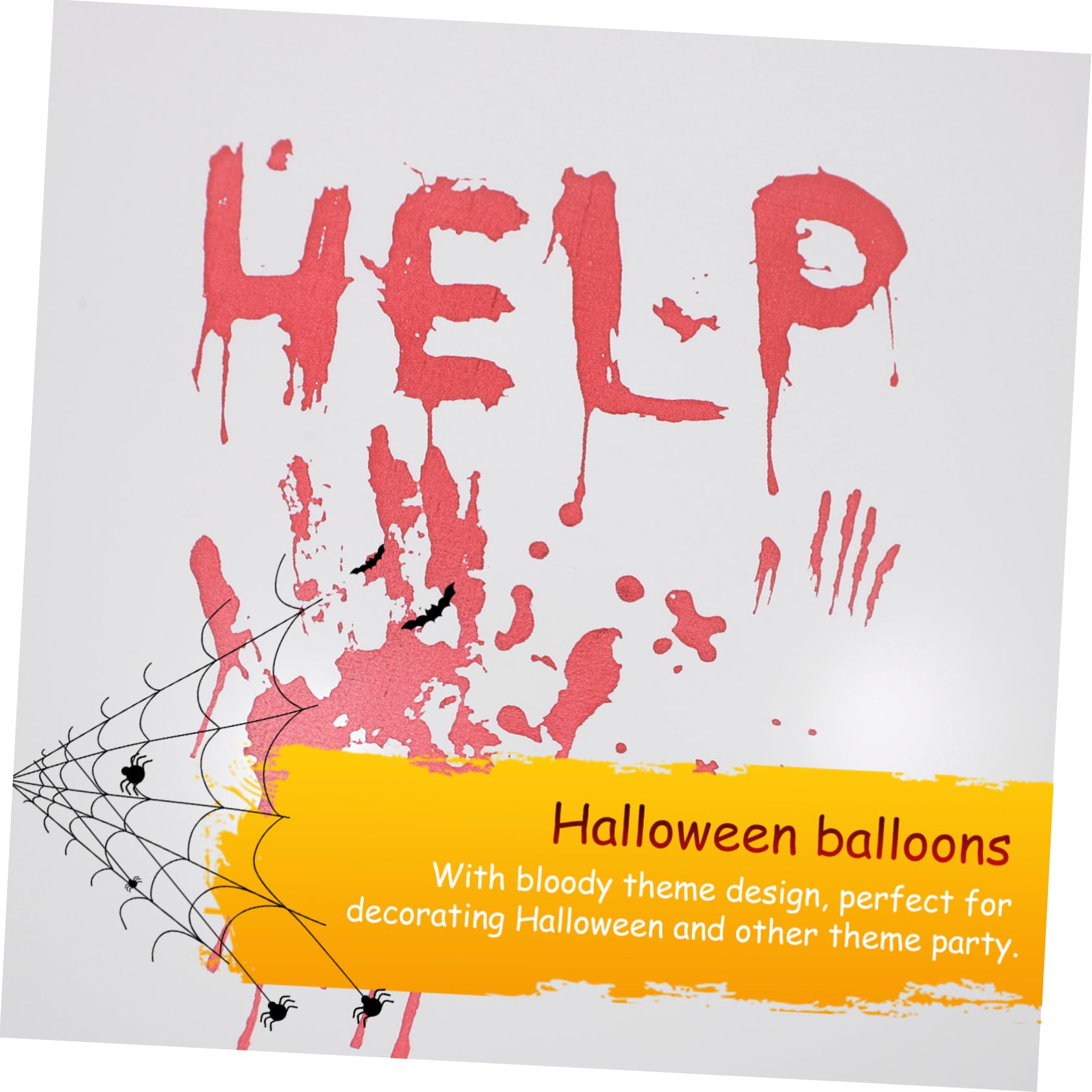 Abaodam 500 Pz palloncino a mano insanguinata palloncini spaventosi di halloween decorazioni per feste di Halloween it halloween palloncini halloween palloncini in lattice insanguinati