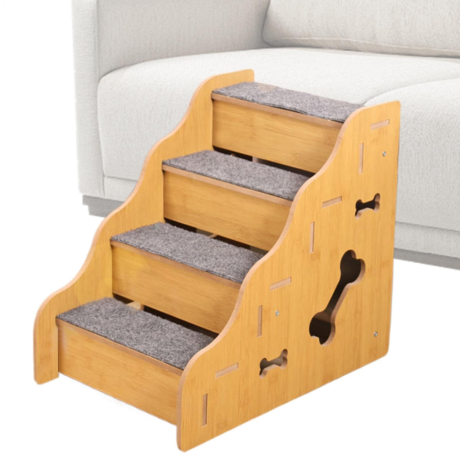 Haustiertreppe für Hunde und Katzen Kletterhilfe für Senior Hunde