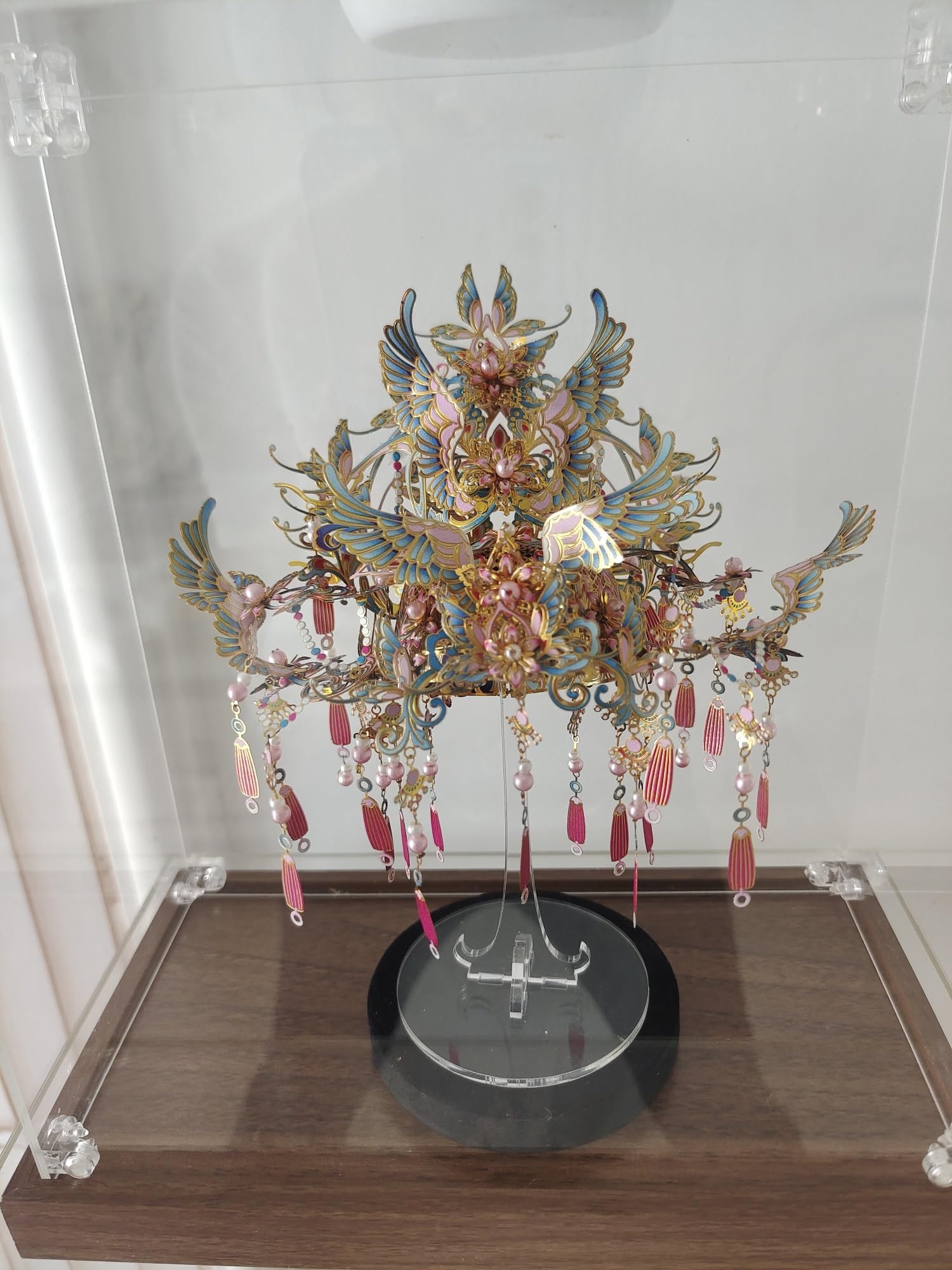 teca espositiva Vetrina In Acrilico, Scatole In Acrilico Trasparente, Scatola Portaoggetti A Cubo Da 10 20 30 40 50 Cm(6x6x20in(15x15x50cm))