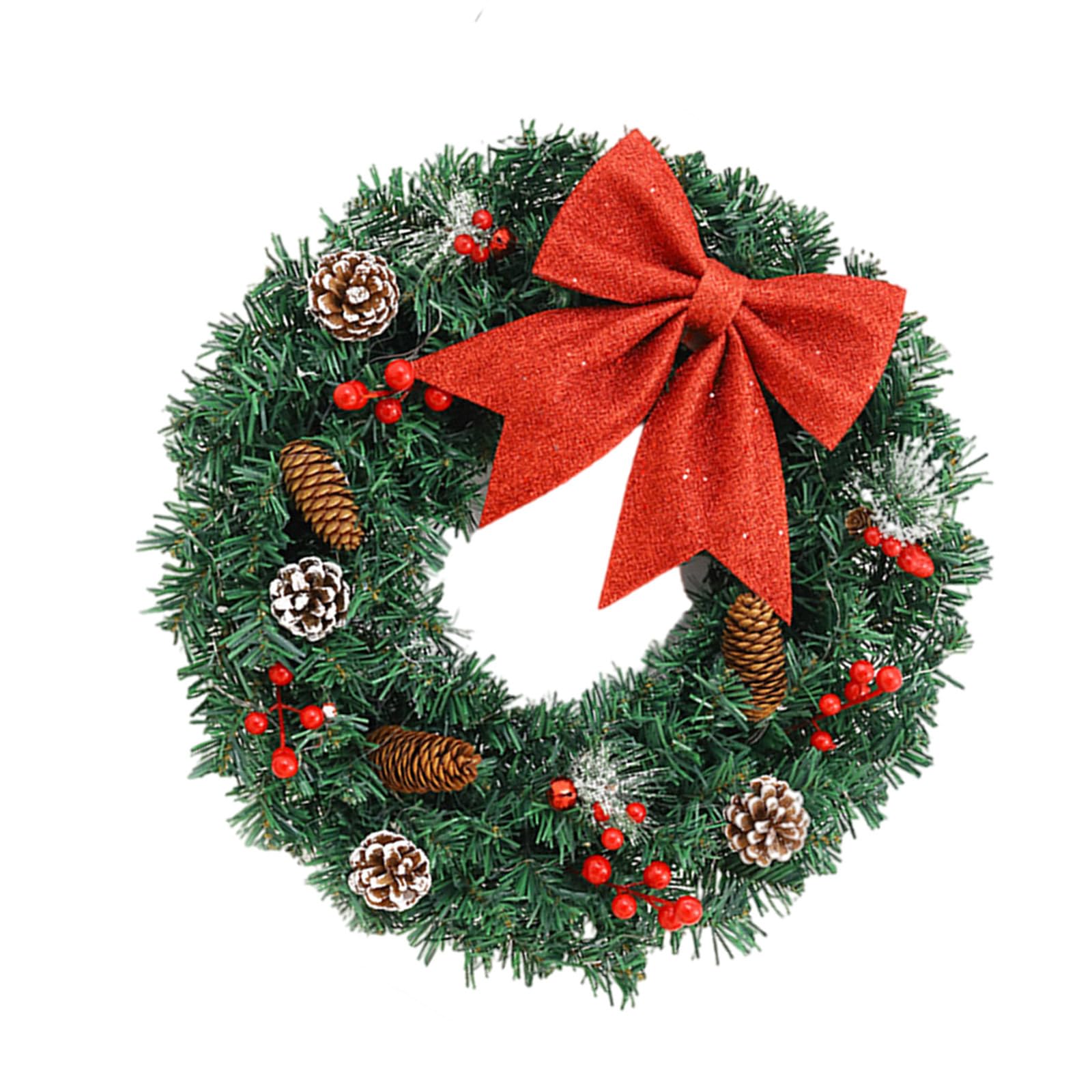 Artificial Berries Wreath Realistic Berries Wreath for Front Door Farmhouses Garden Christmas Wedding Decoration Seasonal Home Decoration