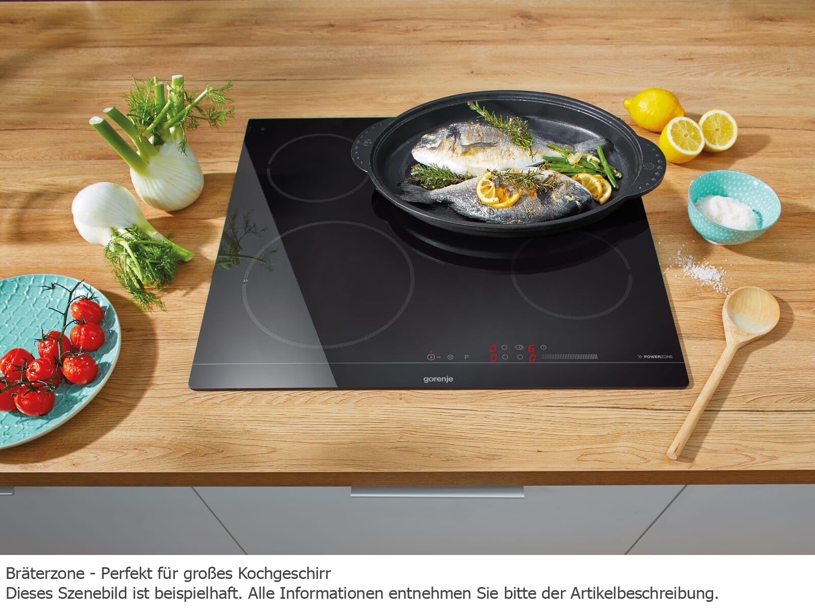 Gorenje ECD 643 BX Glaskeramik Kochfeld herdgebunden