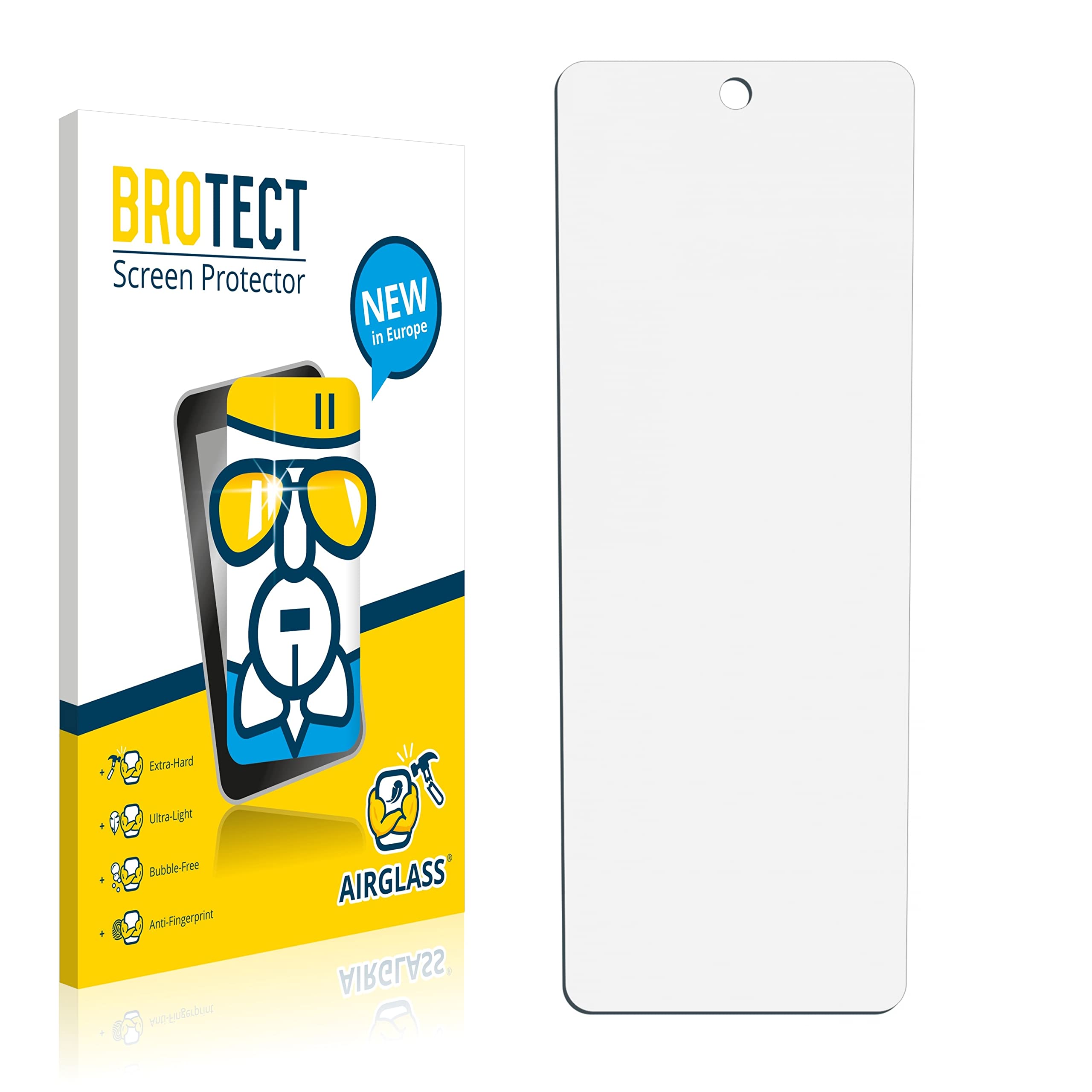 brotect Glass Screen Protector Film compatible with Stromer ST2 Omni-Display - Glass-Foil 9H Protection [Scratch Resistant, High Clarity]