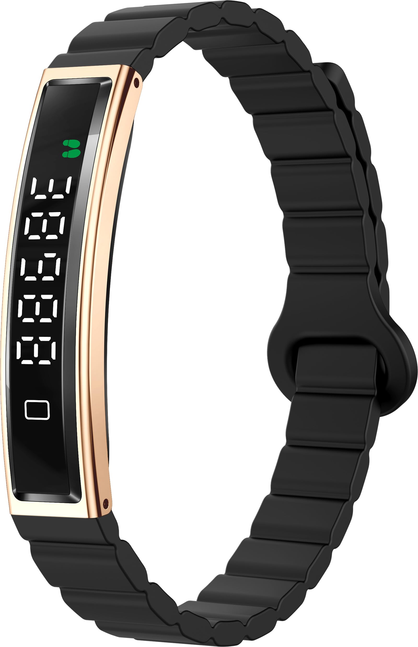 findtime Smart Band Schrittzähler Armband Fitness Tracker Schmal Pulsmessser Schlaftracker IP68 Wasserdicht Stress Zyklus Tracking Sportmodi Aktivitätstracker Fitness Armband für iOS Android