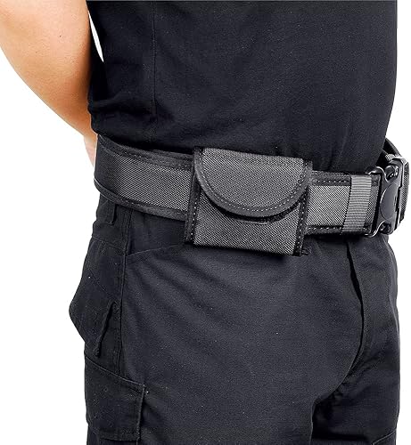 Miniatura 2 de TAFTACFR Bolsa de doble guante de policía bombero, EMS EMT, paramédico, médico, guantes desechables para cinturón de servicio de 2 y 2.25 pulgadas