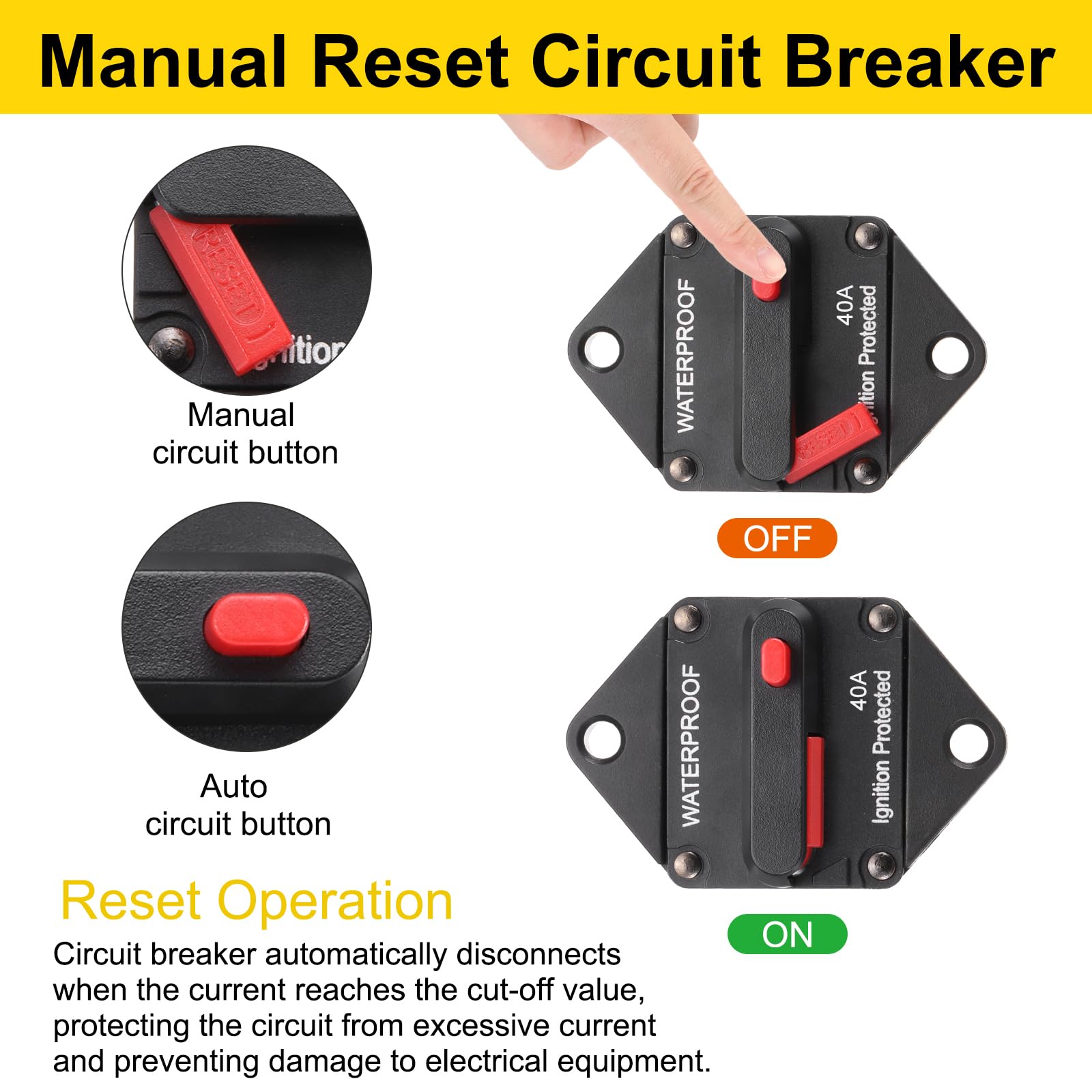 DMiotech 40A Circuit Breaker - Image 4