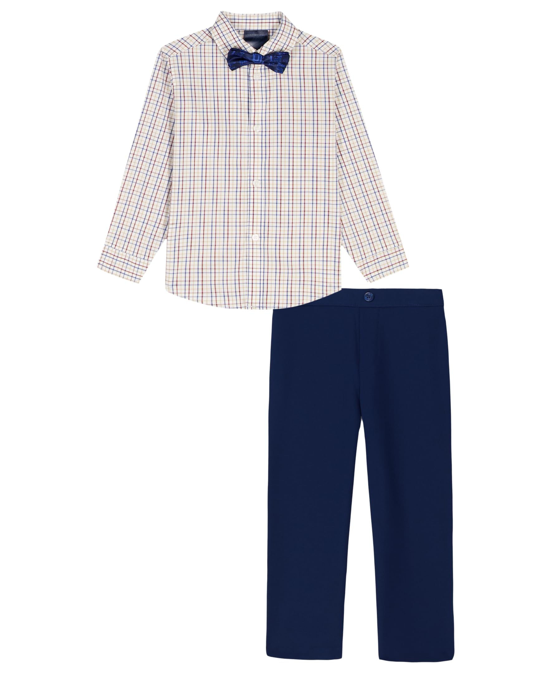Boys 3-Piece Formal Set, Includes Dress Shirt, Dress Pants, Tie