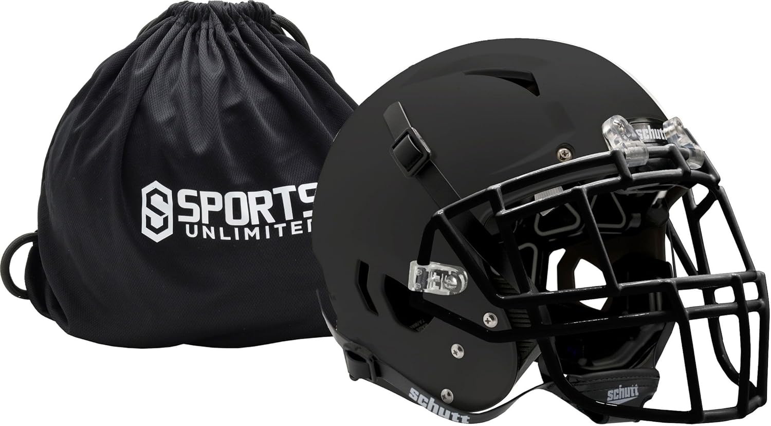 Schutt Vengeance A11 Youth Football Helmet with unattached Facemask and Sports Unlimited Helmet Bag