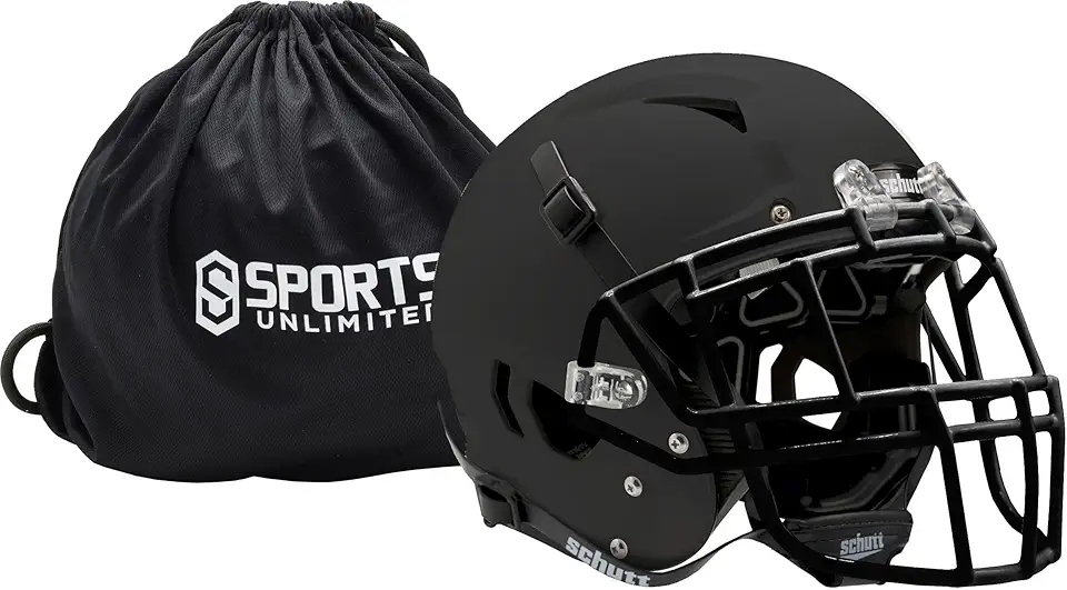 Schutt Vengeance A11 Youth Football Helmet with unattached Facemask and Sports Unlimited Helmet Bag product image