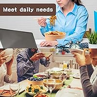 Vista 7 de Paquete de 50 cuencos de papel kraft de 17 onzas con tapas, cuencos desechables para sopa caliente, cuencos de papel con tapas, contenedor