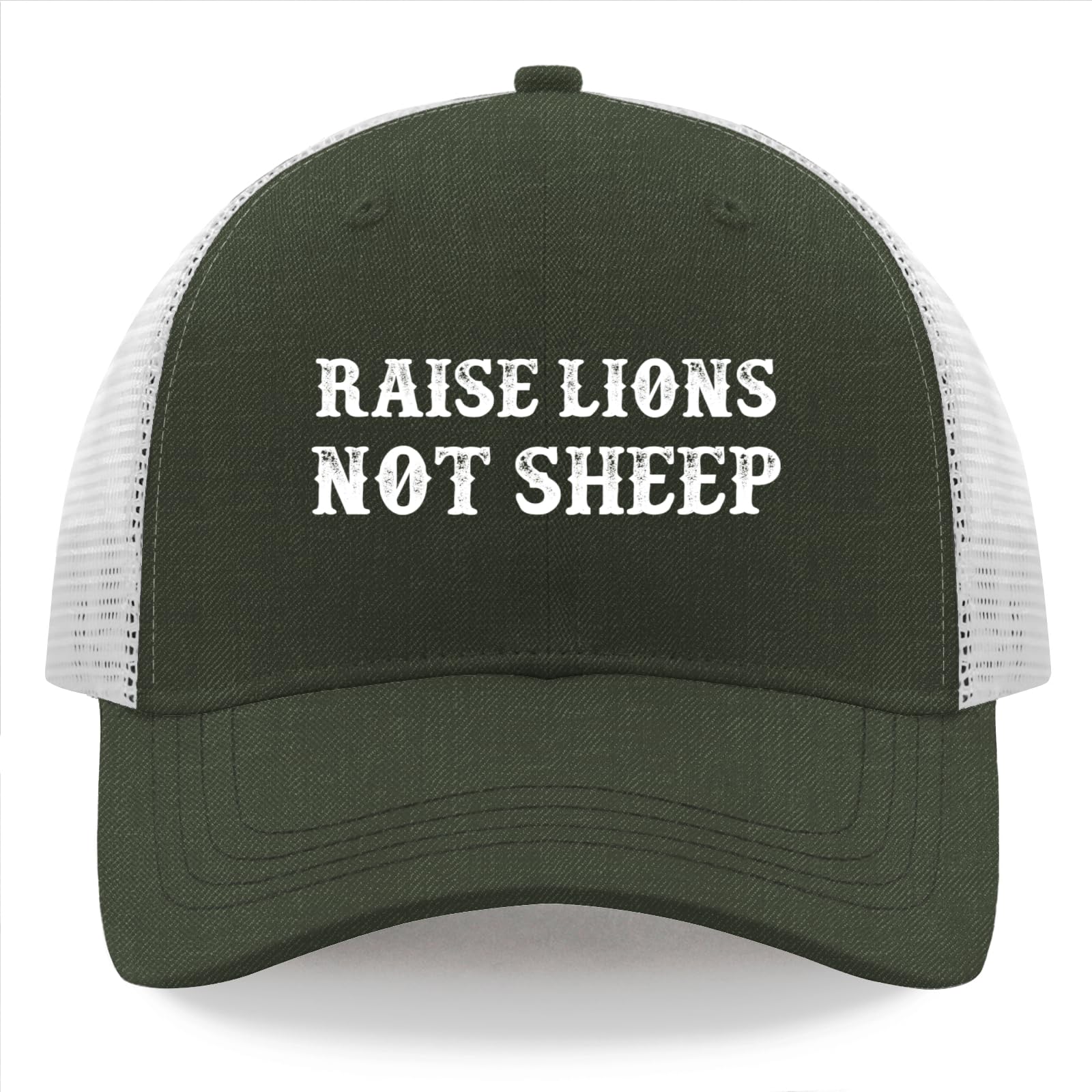 Raise Lions Not Sheep Golf Hat Cycling Cap for Men
