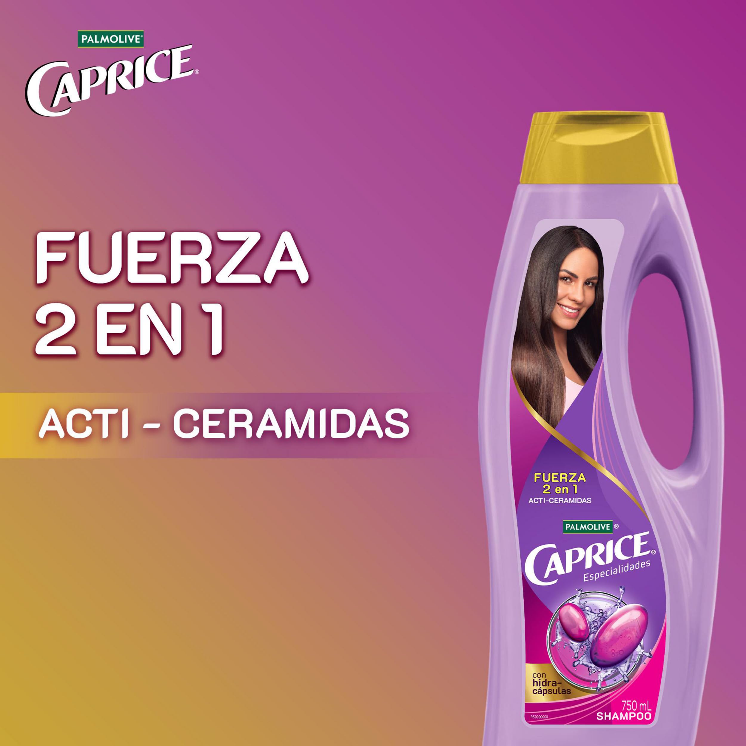 Amazon.com : Caprice Especialidades Shampoo 2 en 1 Fuerza Acti