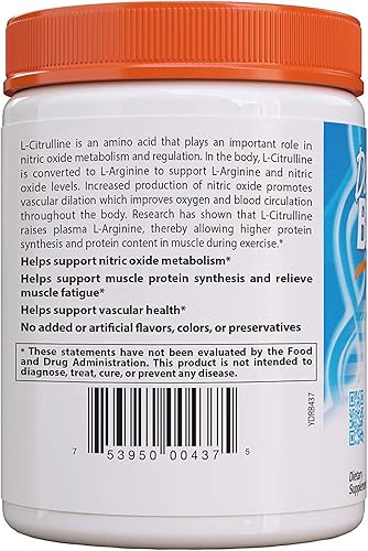 Miniatura 3 de Doctors Best L-citrulina sin OMG vegano sin gluten sin soja 705oz
