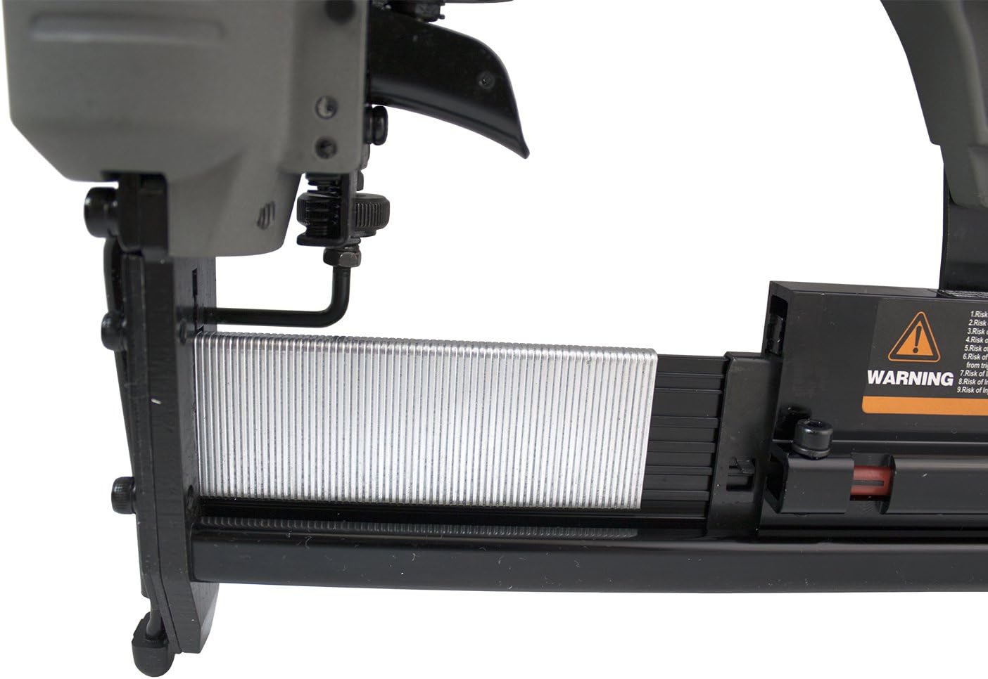 One-Day Sale: Up to 60% Off NuMax S2-118G2 Pneumatic 2-in-1 18-Gauge 2 Brad Nailer and Stapler Ergonomic and Lightweight Combo Brad and Staple Gun with Tool-Free Finger Depth Adjust Big Sale NuMax S2-118G2 Pneumatic 2-in-1 18-Gauge 2 Brad Nailer and Stapler Ergonomic and Lightweight Combo Brad and Staple Gun with Tool-Free Finger Depth Adjust