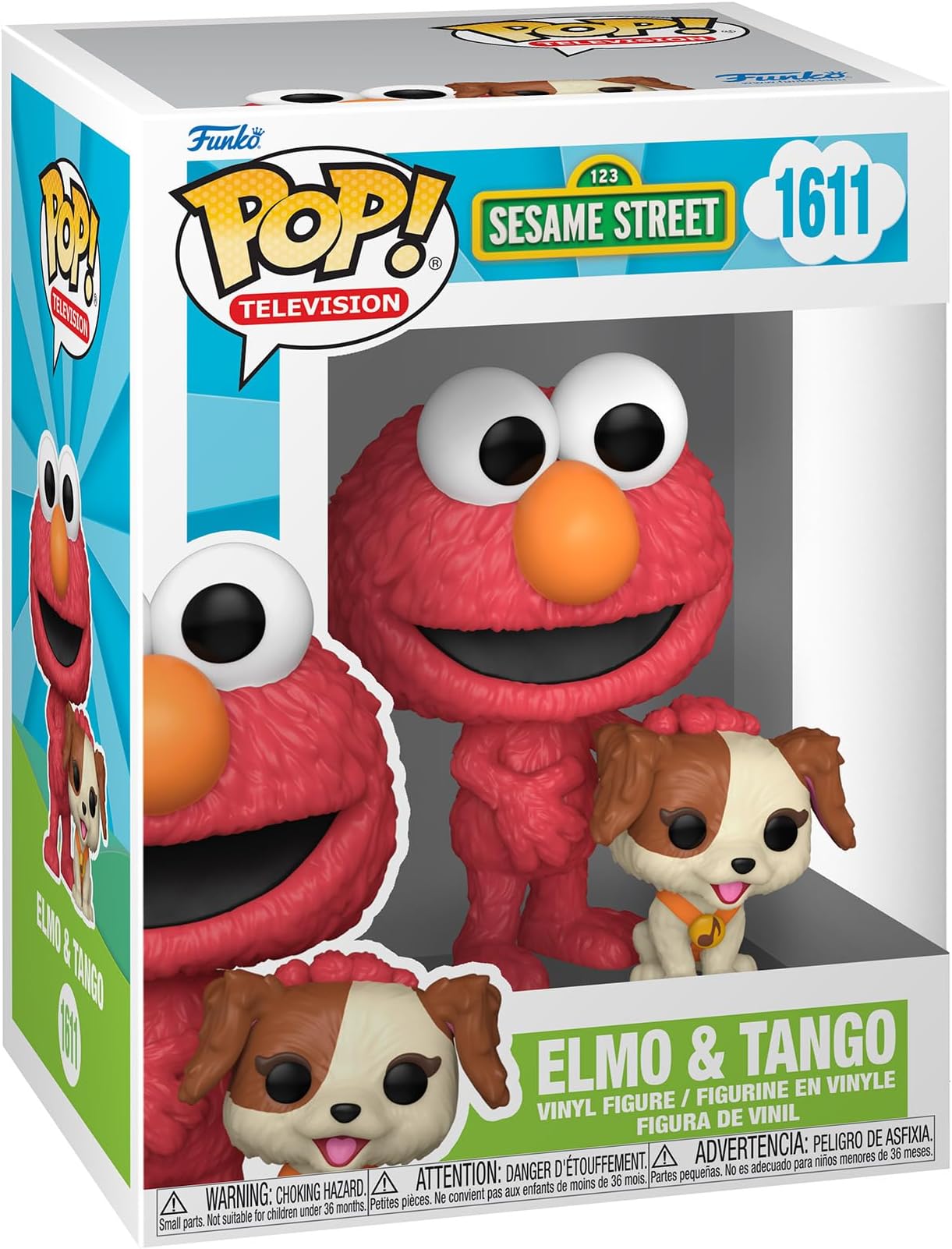Funko Pop! TV: SS - Elmo and Tango - Sesame Street - Collectable Vinyl Figure - Gift Idea - Official Merchandise - Toys for Kids and Adults - TV Fans - Model Figure for Collectors and Display