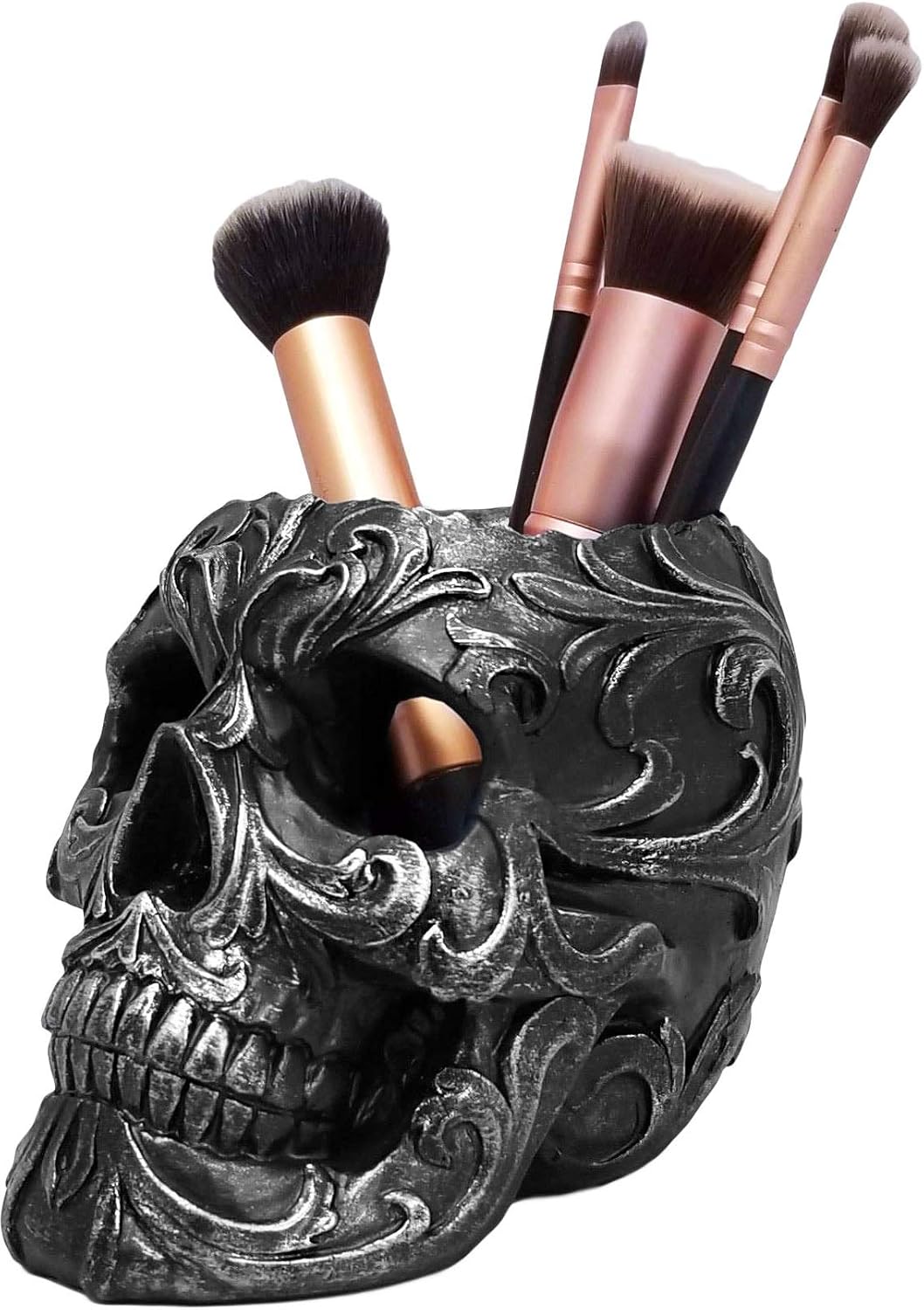 Death's Grip Skull Pen and Pencil Holder