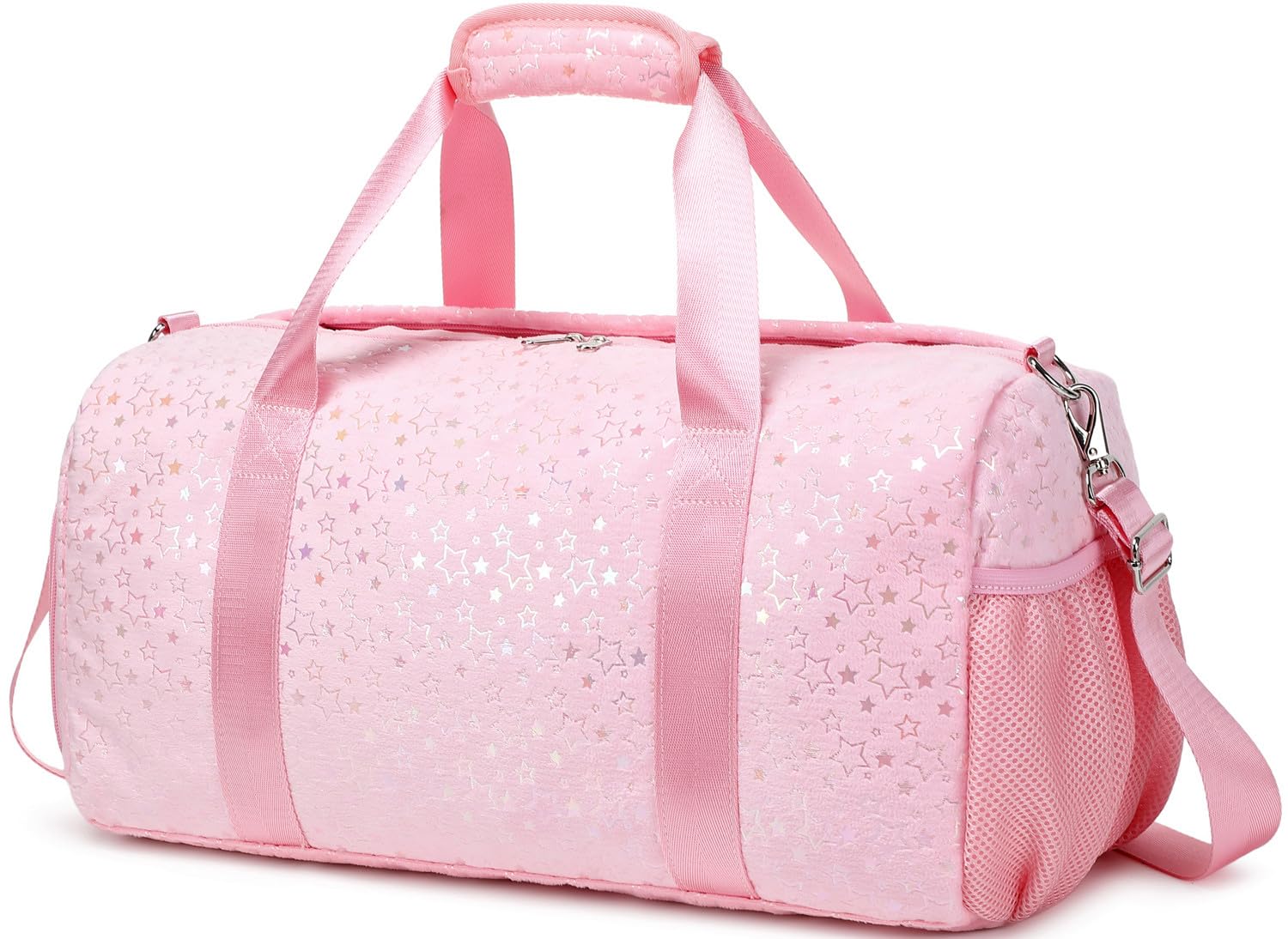 Borsa Palestra Borsa Sport Borsa Danza Bambina Borsone da Viaggio Grande con Scomparto per Scarpe