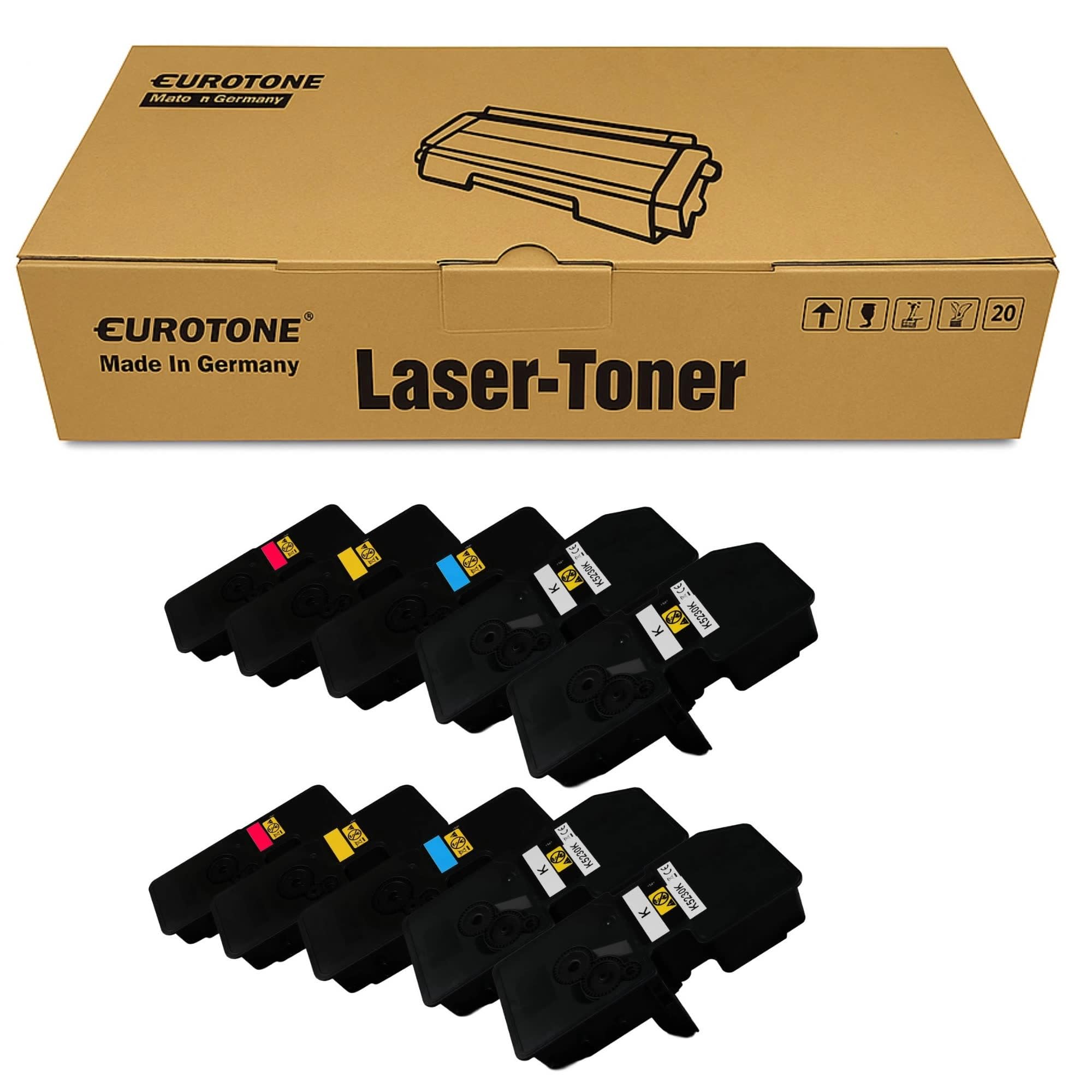 Eurotone Toner TK5450 kompatybilny z Kyocera ECOSYS MA2600cwfx MA2600cfx PA2600cwx PA2600cx MA2600cwfx Plus MA2600cfx Plus PA2600cwx Plus PA2600cx Plus (10 szt.) z chipem