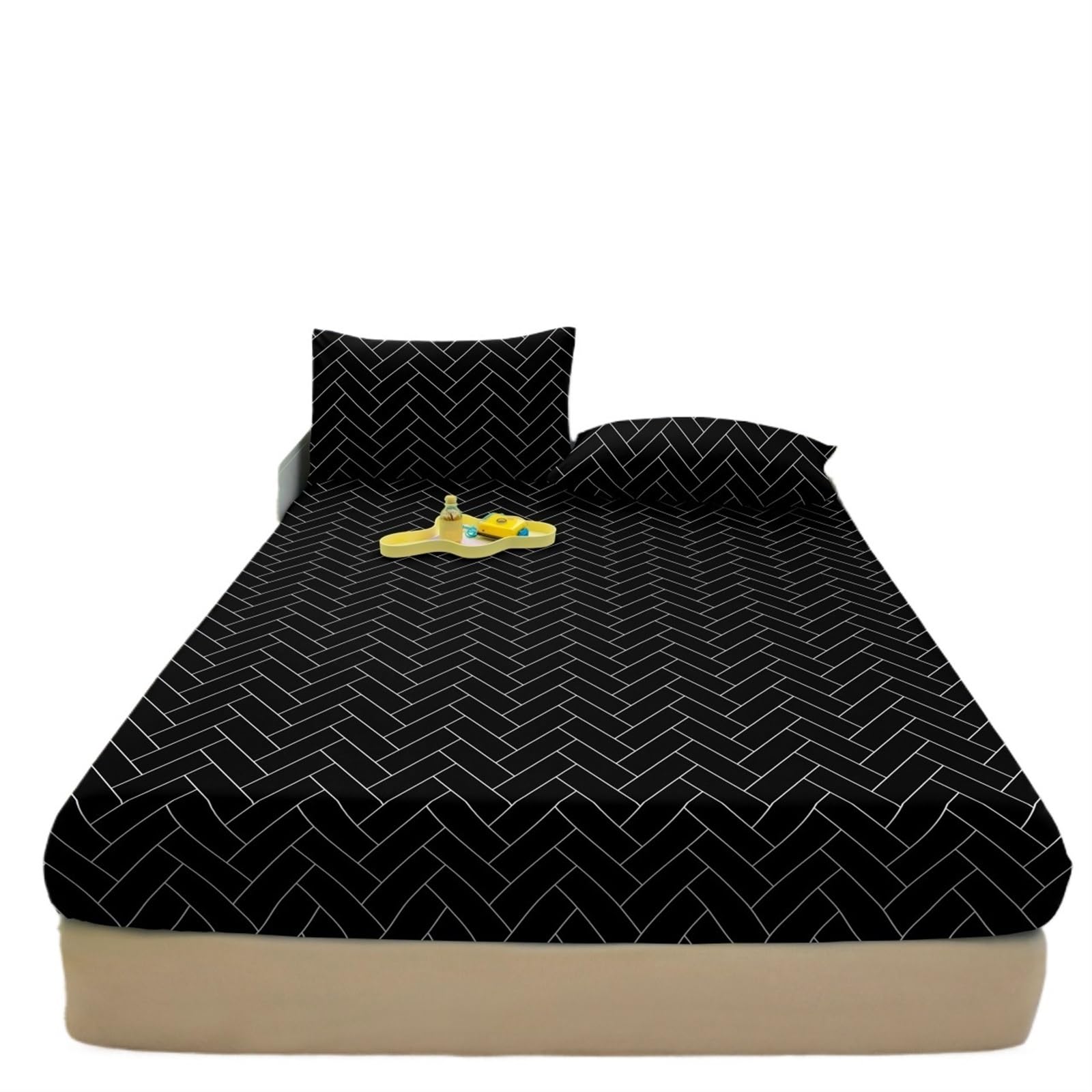 Drap housse matelas 99x190 avec protection intégrale anti-plis