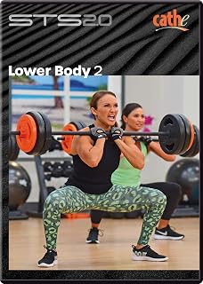 Cathe Friedrich STS 2.0 Lower Body 2 Leg and Booty Workout DVD For Women & Men - Tone & Shape Your Butt, Thighs, Hips, Glutes and Legs