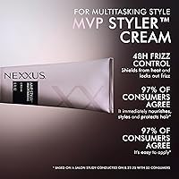 Vista 4 de Nexxus Crema de peinado MVP Styler Hybrid Multitasking Hair Cream Powered by MVP Multi-Verse Polymers 6 oz