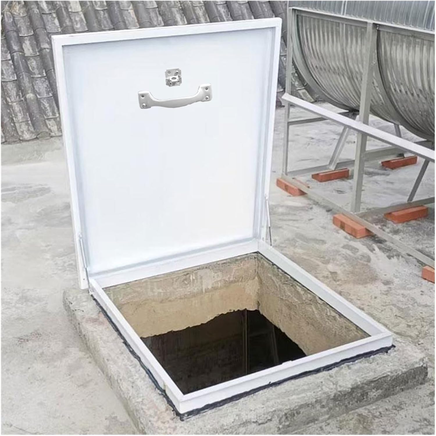 Commercial Roof Hatch DoorInsulated Maintenance Access for Factory ...