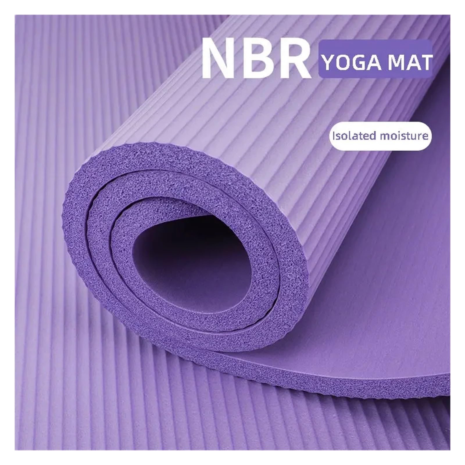 Tappetino Per Yoga Tappetino Da Yoga Pieghevole For Palestra, Fitness, Ginnastica, Spesso 10 Mm, Economico per la Casa