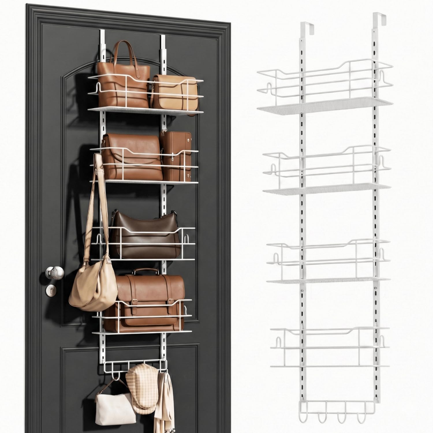 Zacurter Over the Door Purse Organizer