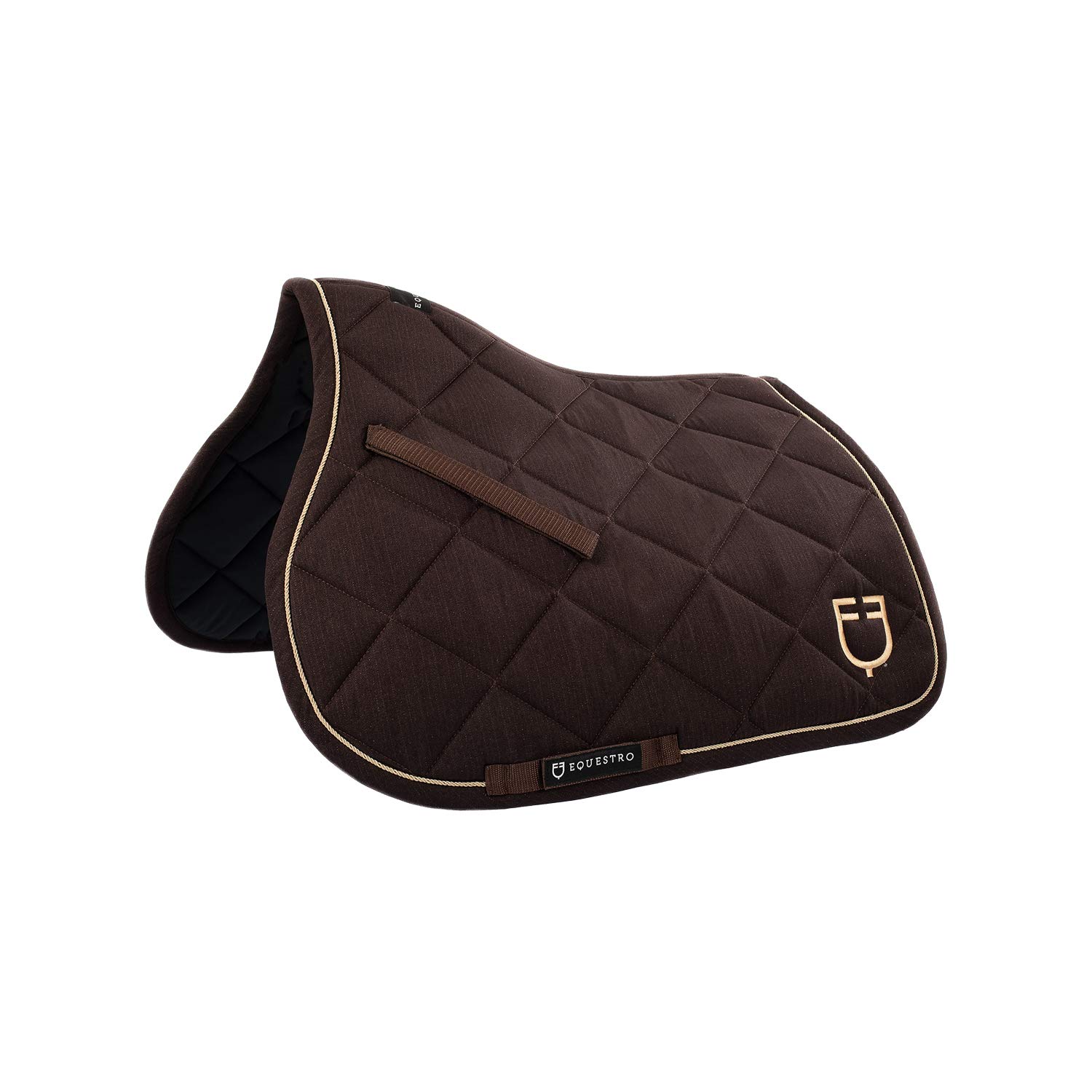 SOTTOSELLA COTONE C/CORDONE BIG LOGO (FULL, MARRONE)