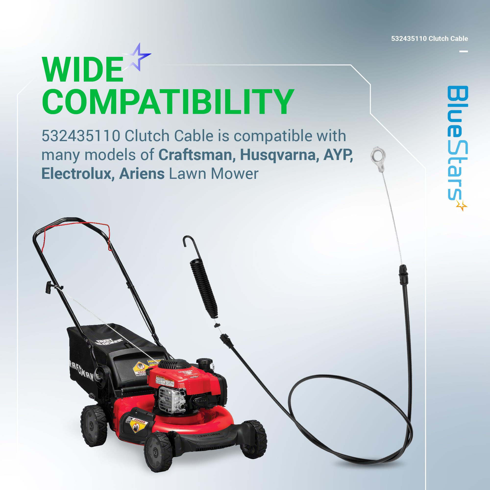 Cavo Originale AYP SEARS HUSQVARNA.MZR.RGD.22.B&S/HON.ERGO Parte - Foto 13