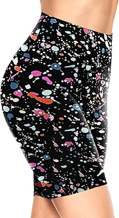 TNNZEET Biker Shorts Women - 8"/5"/3" High Waisted Tummy Control Workout Gym Spandex Booty Yoga Volleyball Shorts