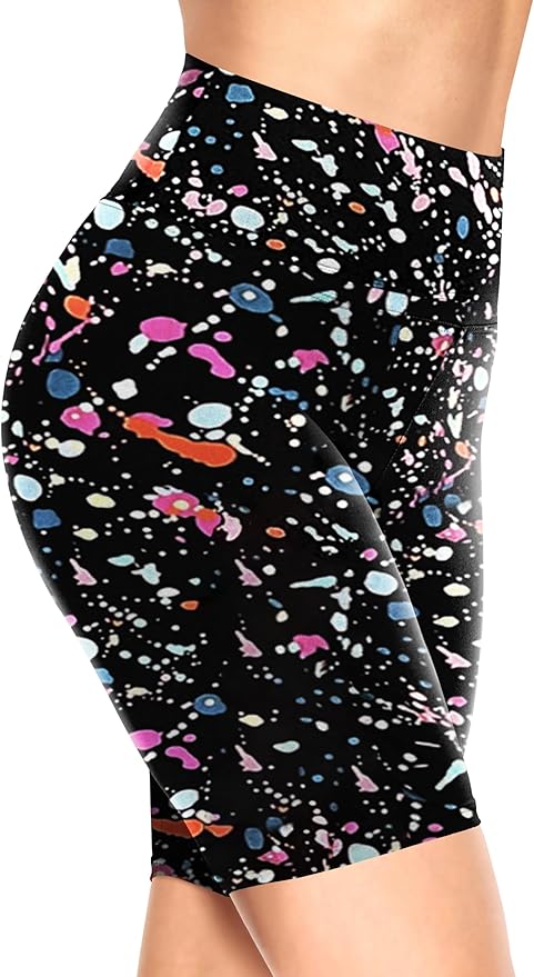 TNNZEET Biker Shorts Women - 8"/5"/3" High Waisted Tummy Control Workout Gym Spandex Booty Yoga Volleyball Shorts