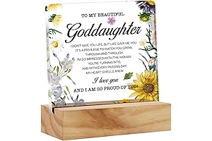 Goddaughter Gifts From Godmother: Floral Goddaughter Desk Decor