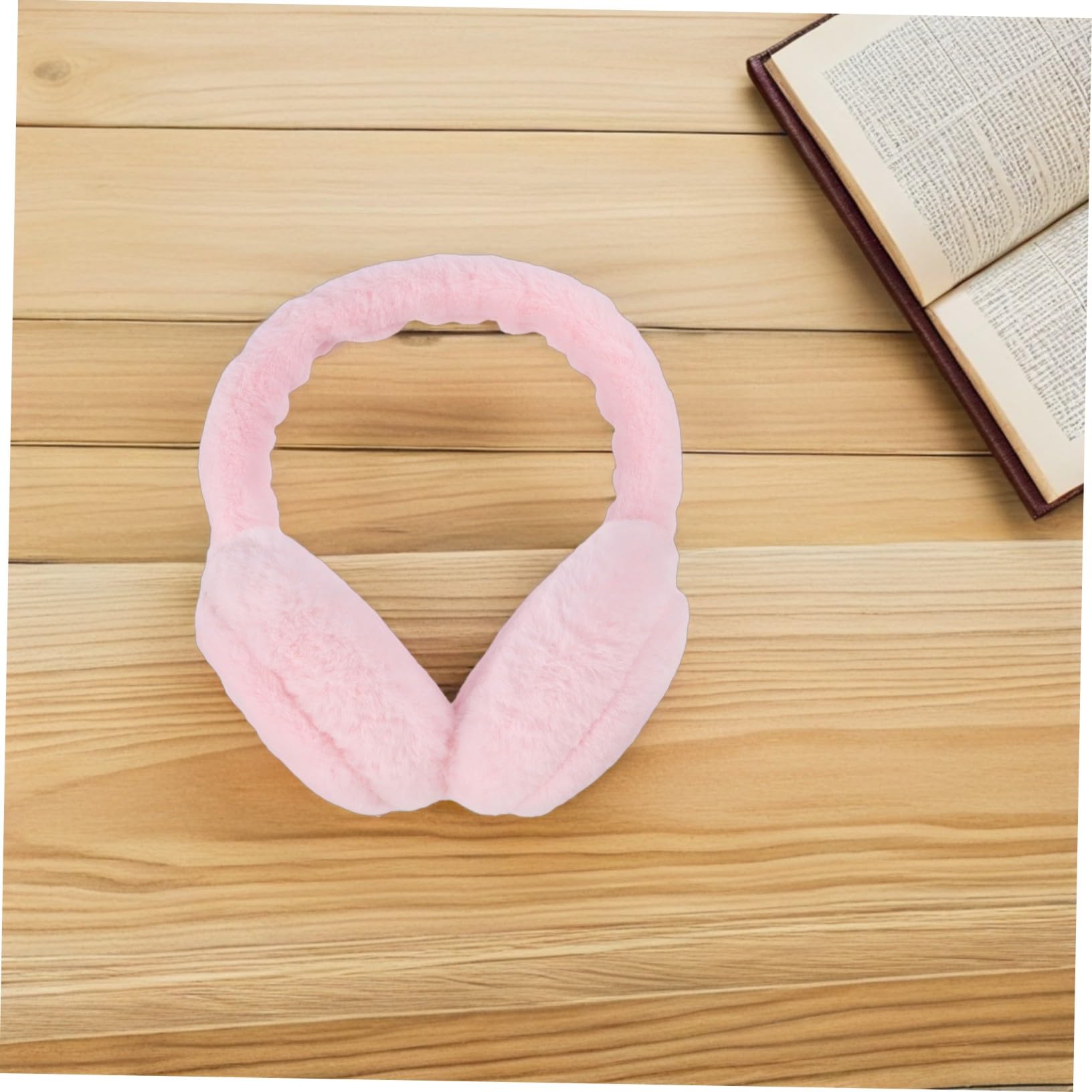4 Piezas Orejeras Térmicas Plegables para Mujer Cálidas y Ajustables Negro Gris y Rosa Protección contra Frío para Actividades al Aire