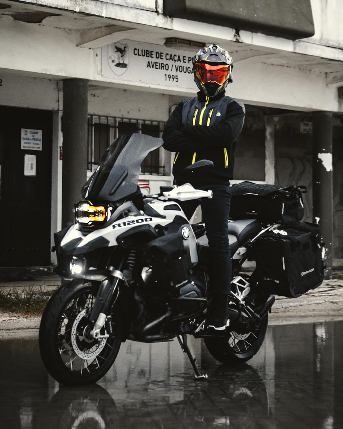 BORLENI Winter Motorcycle Jacket Mens CE Approved Cold Weather Motorbike Riding Jackets with thermal Liner Hood Windproof S - Image 3