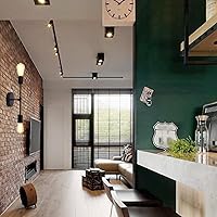 Vista 5 de Juego de 2 apliques de pared dobles para interiores, E27 E26, luces de pared modernas, 85 a 265 V, arriba y abajo, para sala de estar, dormitorio