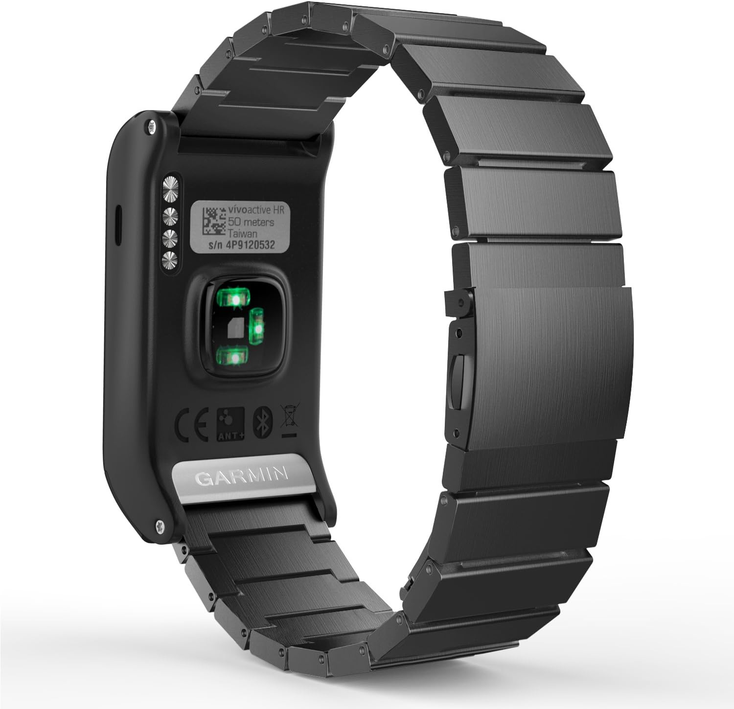 MoKo Watch Band for Garmin Vivoactive HR, Universal Stainless Steel