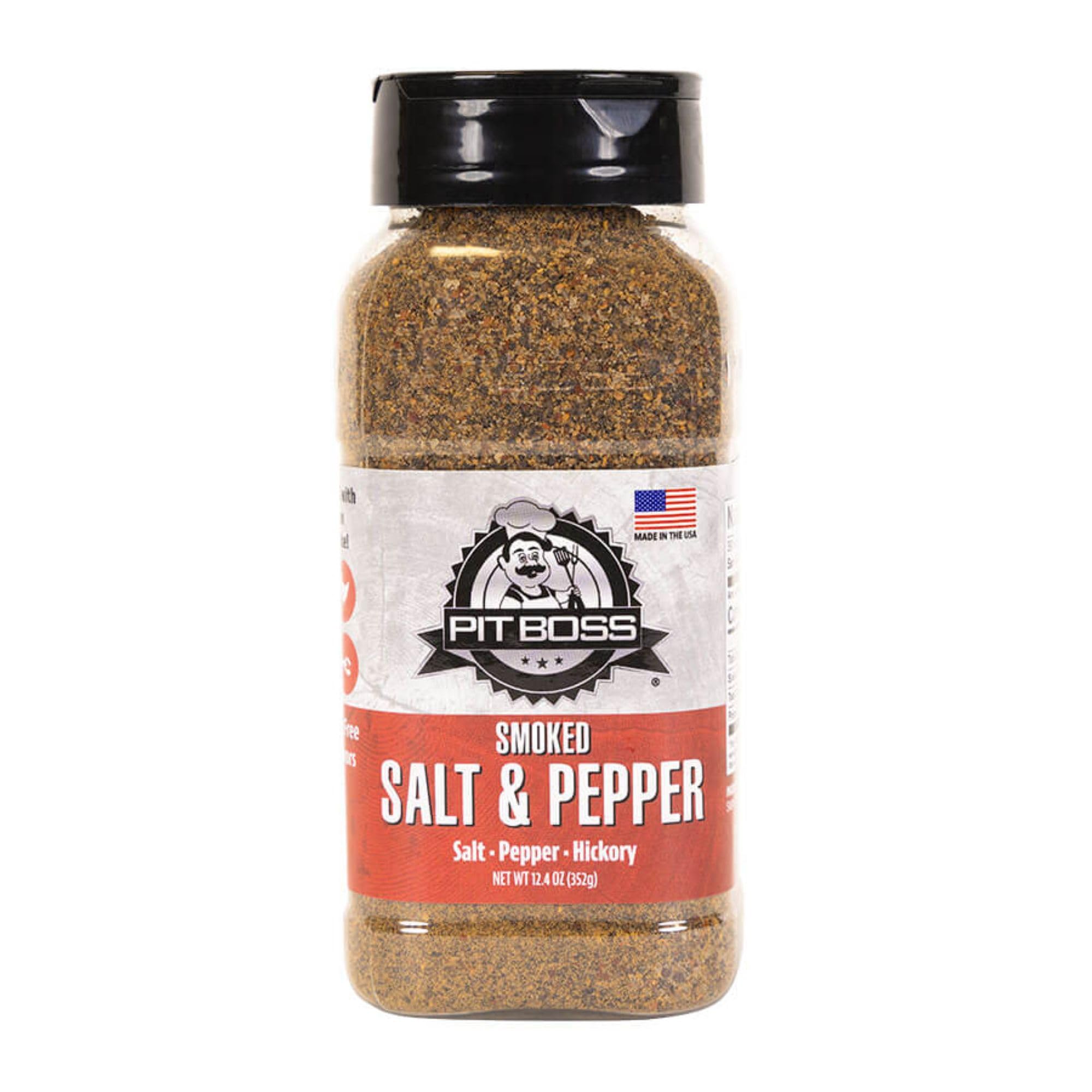 Pit Boss Smoked Salt & Pepper Rub Grill Spices, Multicolored