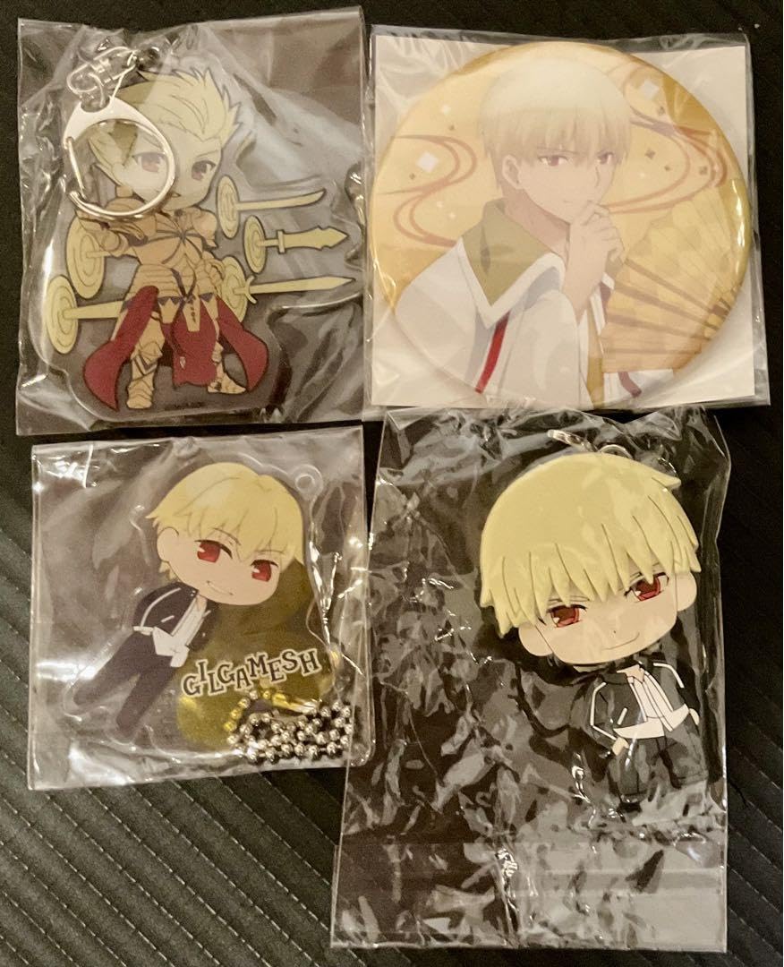 Fate/Zero 缶バッジ　ギルガメッシュ Fate/Grand Order -絶対魔獣戦線バビロニア- グリッター缶バッジ